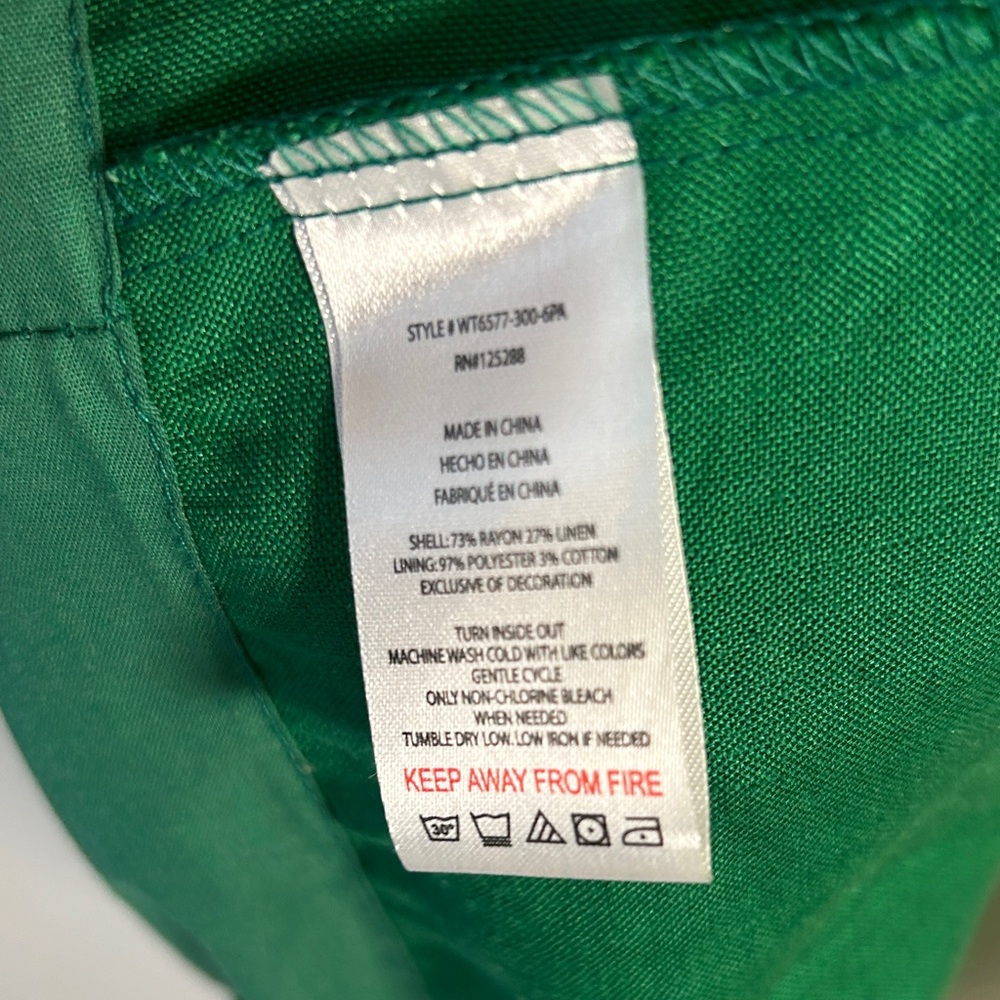 Jason Wu Emerald Green Ruffled V-Neck Tiered Maxi Dress Women’s Size Medium - Picture 10 of 11